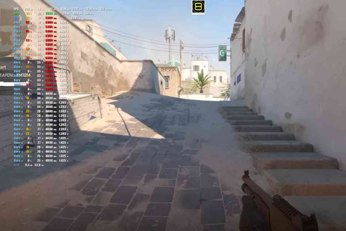 Counter Strike a 1000 fps