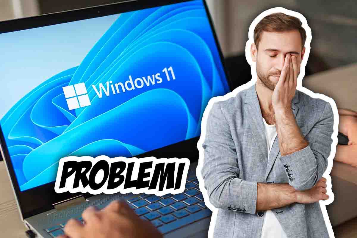 windows 11, problemi