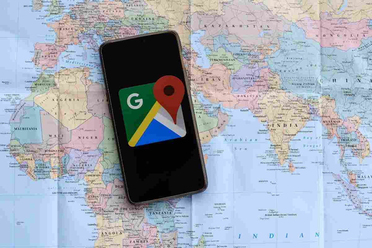 Google Maps su iPhone in modo predefinito