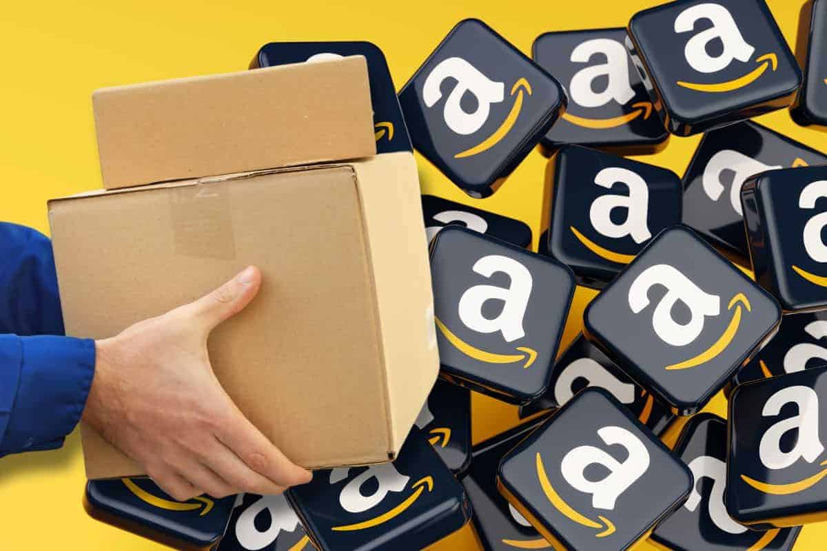 Un pacco sconcertante da Amazon