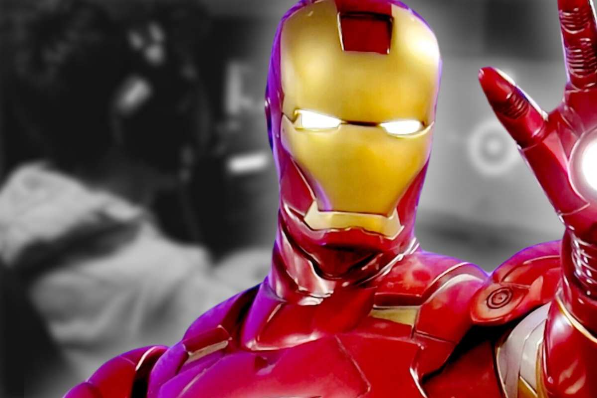 casco per VR come Iron Man